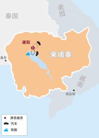 吳哥(gē)窟6天5晚高爾夫之旅（三場球）