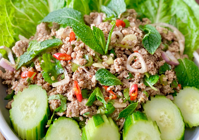 肉沫沙拉