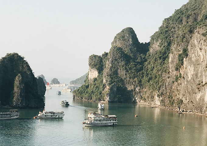 下龍灣景色