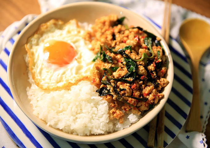 打抛豬肉飯